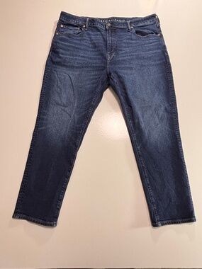 Mens American Eagle Air Flex Dark Wash Jeans Size 40 x 30
